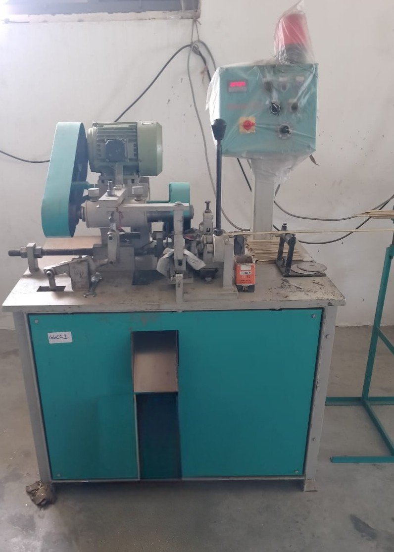 All purpose cutting machine to cut brass rods in desired size